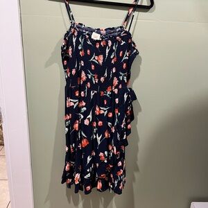 Floral Navy Summer Dress